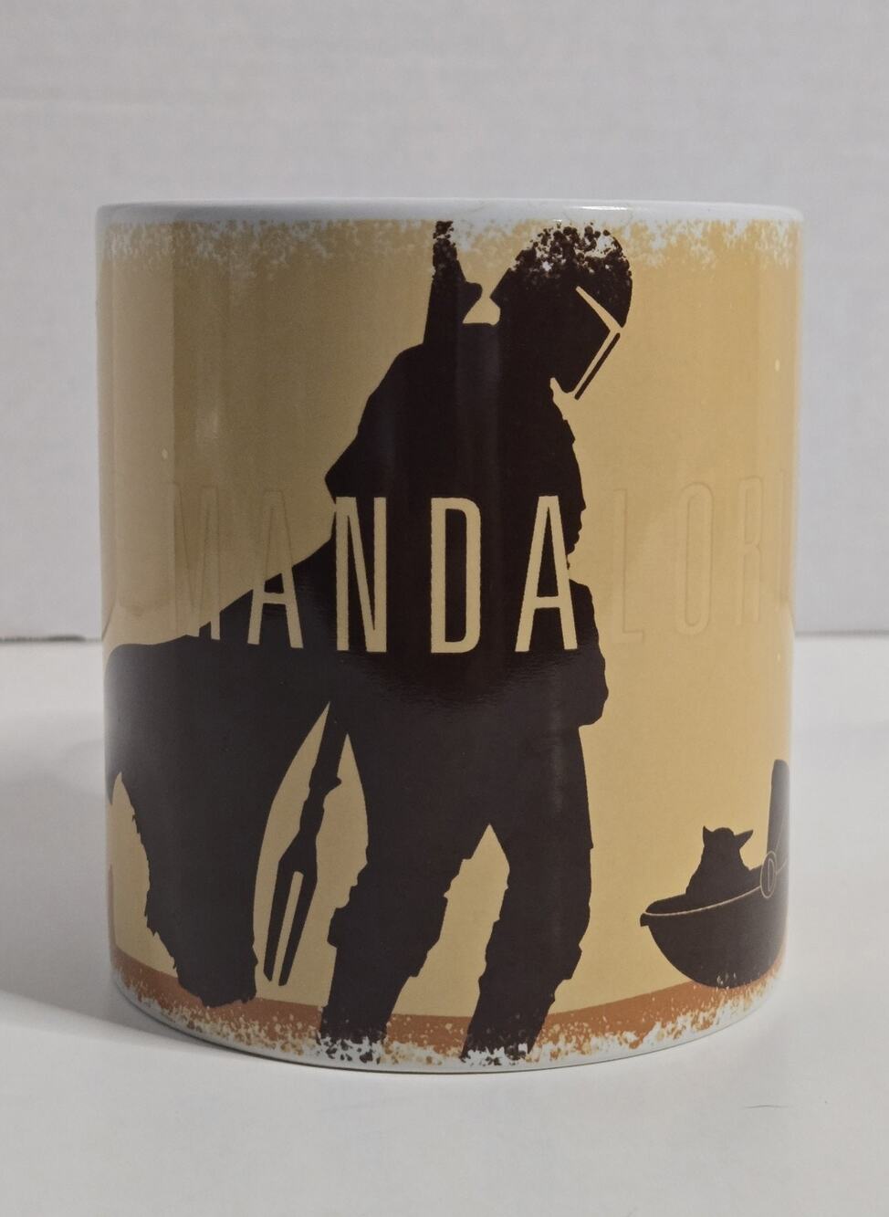 STAR WARS The Mandalorian & Grogu The Child 20-oz Yellow Large Coffee Tea Mug